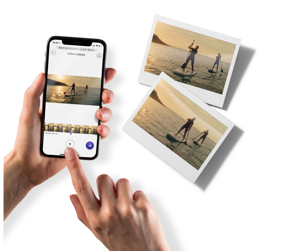 Фотопринтер Fujifilm Instax Link Wide Mocha Grey