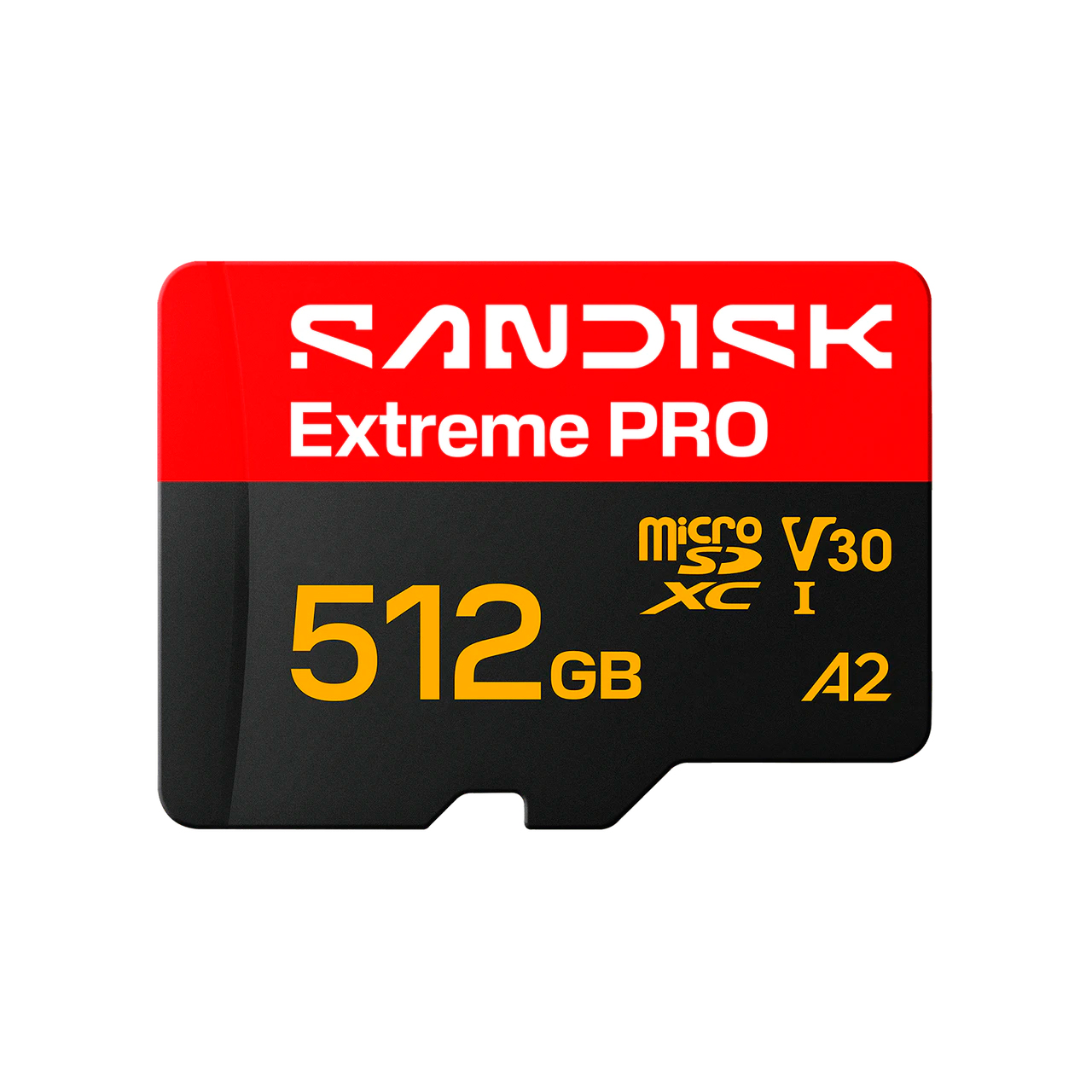 Карта памяти SanDisk MicroSDXC 512GB Extreme PRO UHS-I V30 A2 250/170 МБ/с