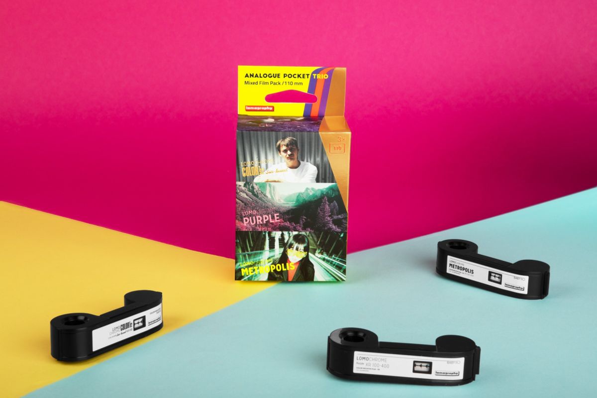 Фотопленка Lomography Analogue Pocket Trio, 3х 24 кадра, 110 формат