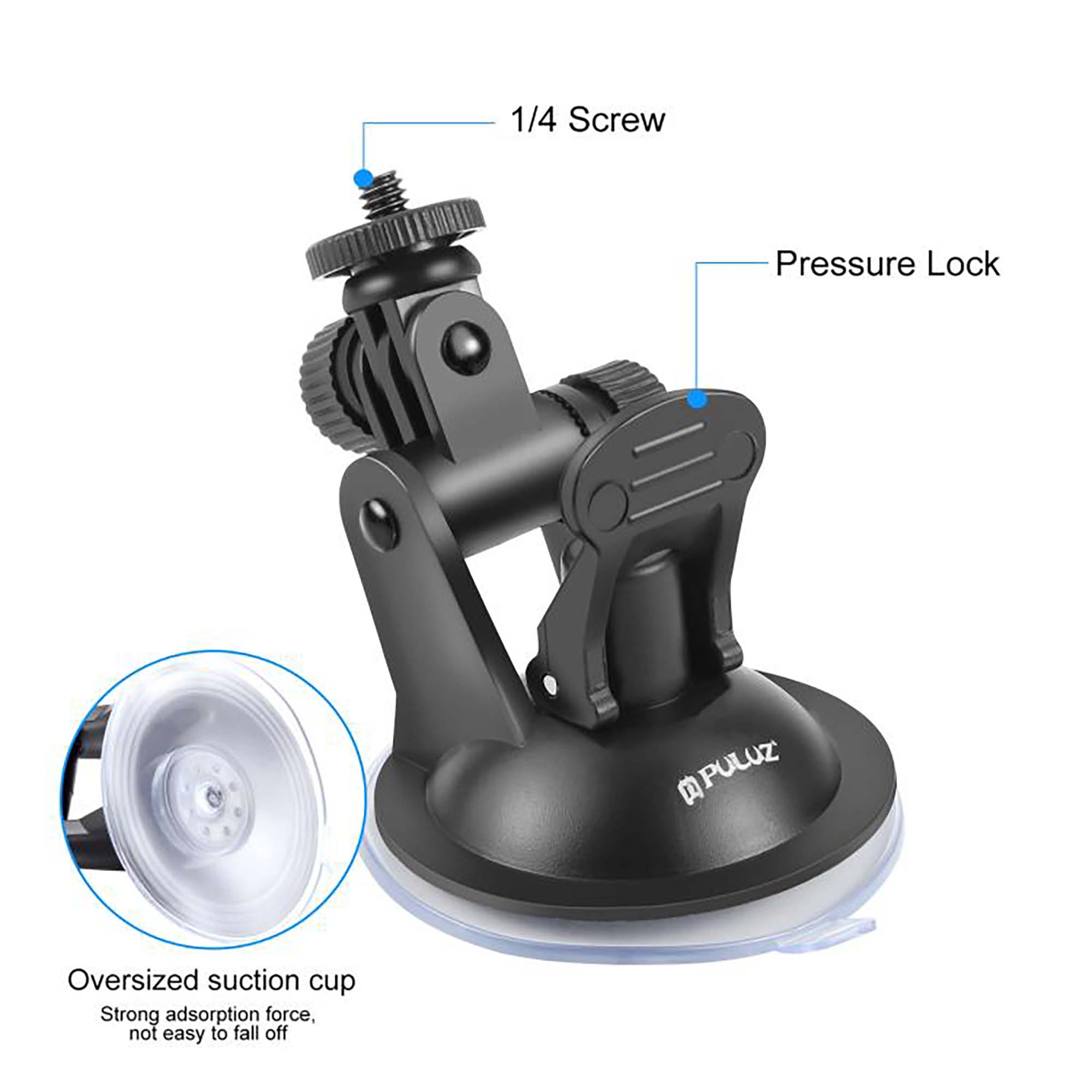 Присоска Puluz PU51 Car Suction Cup Mount, для экшн-камеры