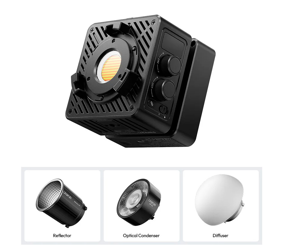 Осветитель Ulanzi EC65 Cube Light Set, 2500-6500К, 65 Вт, с аксессуарами