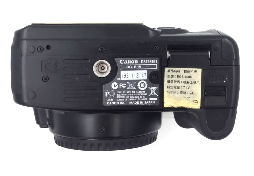 Зеркальный фотоаппарат Canon EOS 400D Body (состояние 4) (б/у)