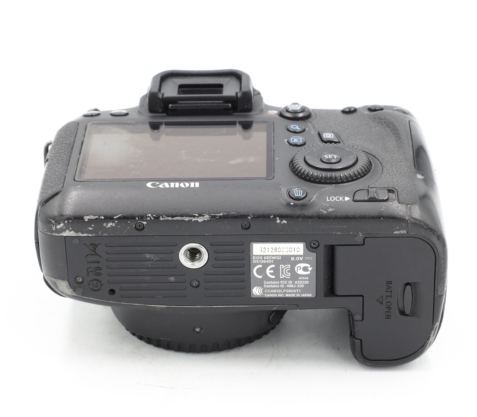 Зеркальный фотоаппарат Canon EOS 6D Body (состояние 4-) (б/у)