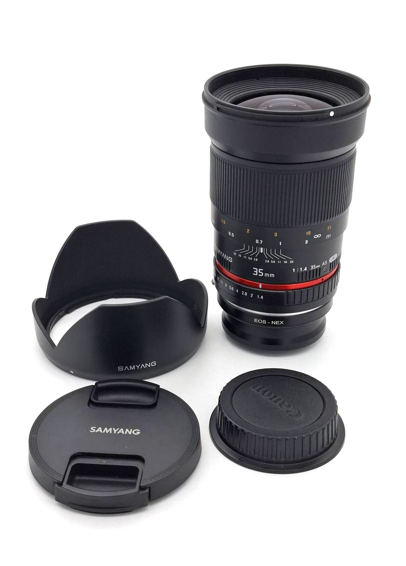 Объектив Samyang MF 35mm f/1.4 ED AS UMC AE Canon EF (состояние 5) (б/у)