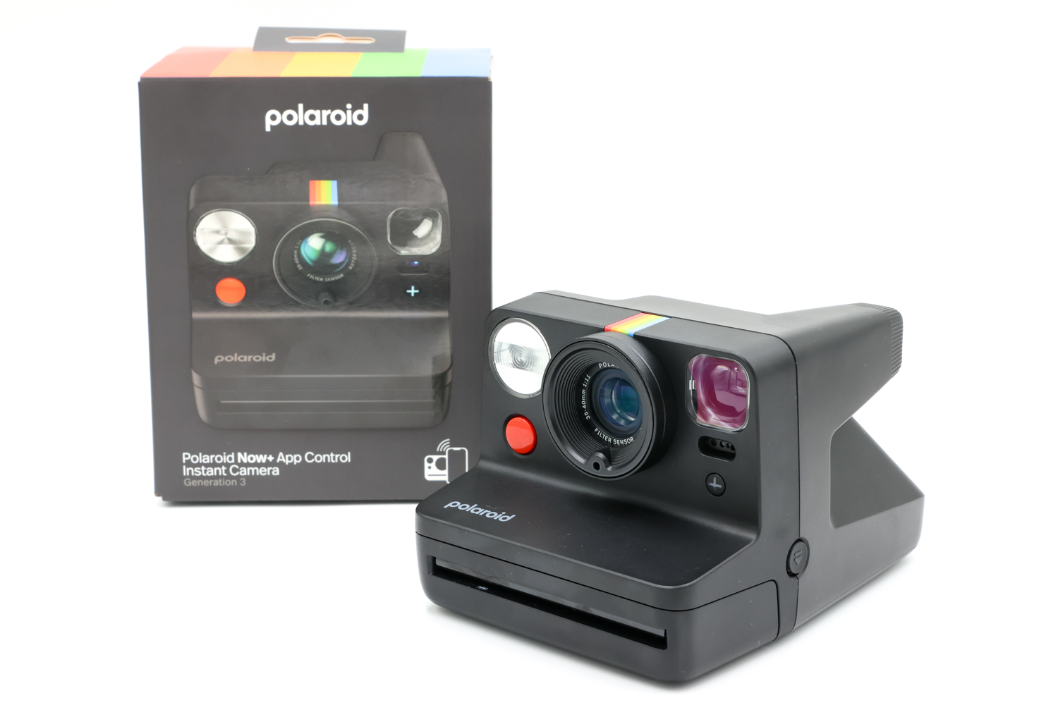 Фотоаппарат моментальной печати Polaroid Now+ Generation 3 Black (состояние 5) (б/у)