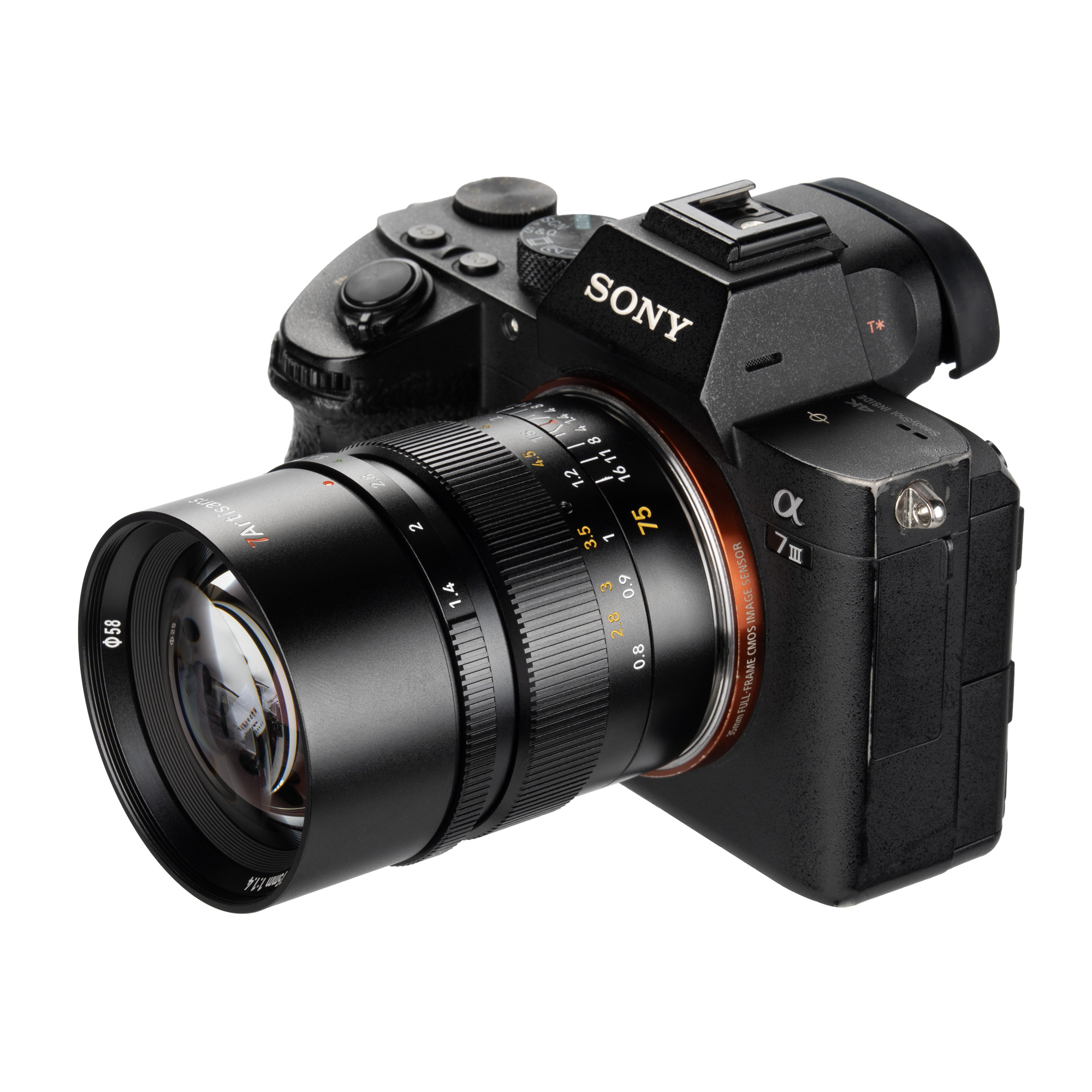 Объектив 7Artisans 75mm f/1.4 V2 Sony FE