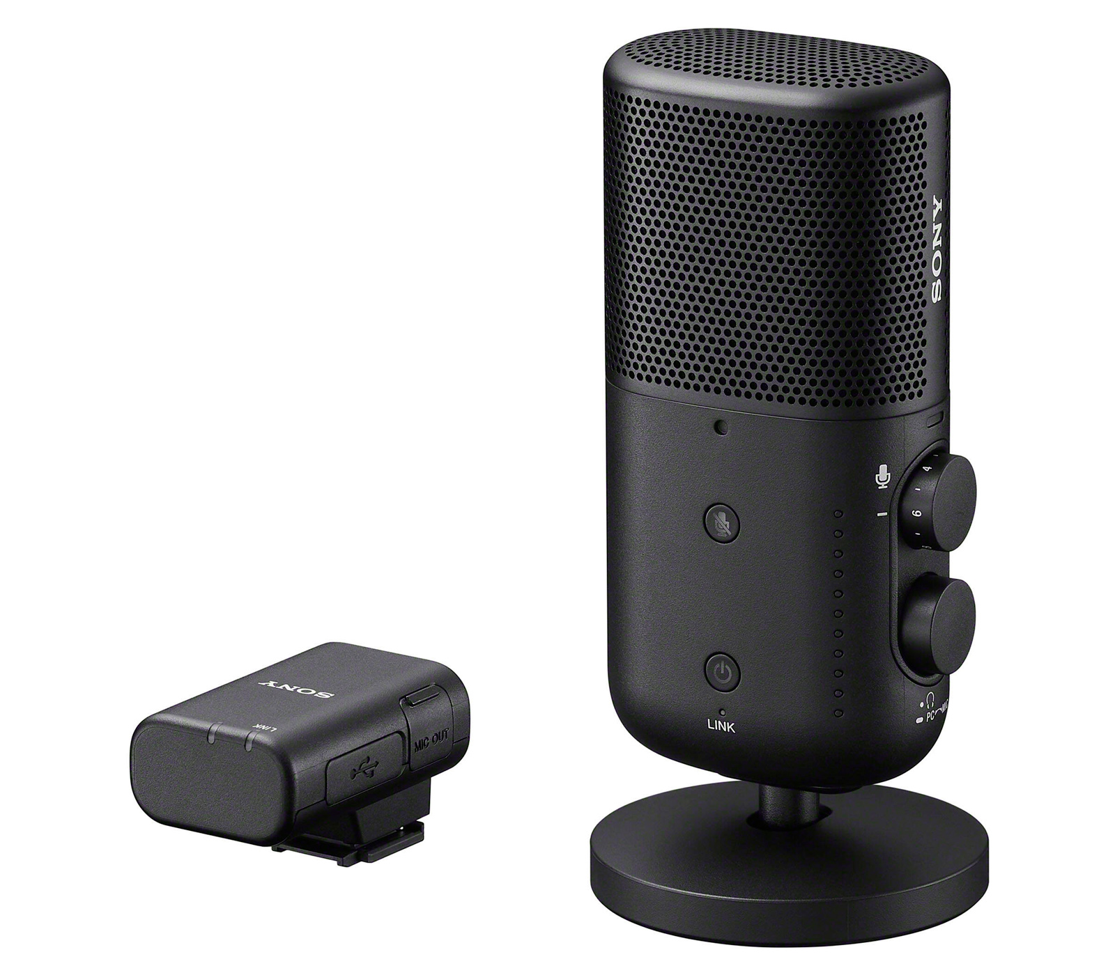 Беспроводной микрофон Sony ECM-S1, Bluetooth 5.3 LC3plus, MI Shoe / 3.5 мм / USB-C