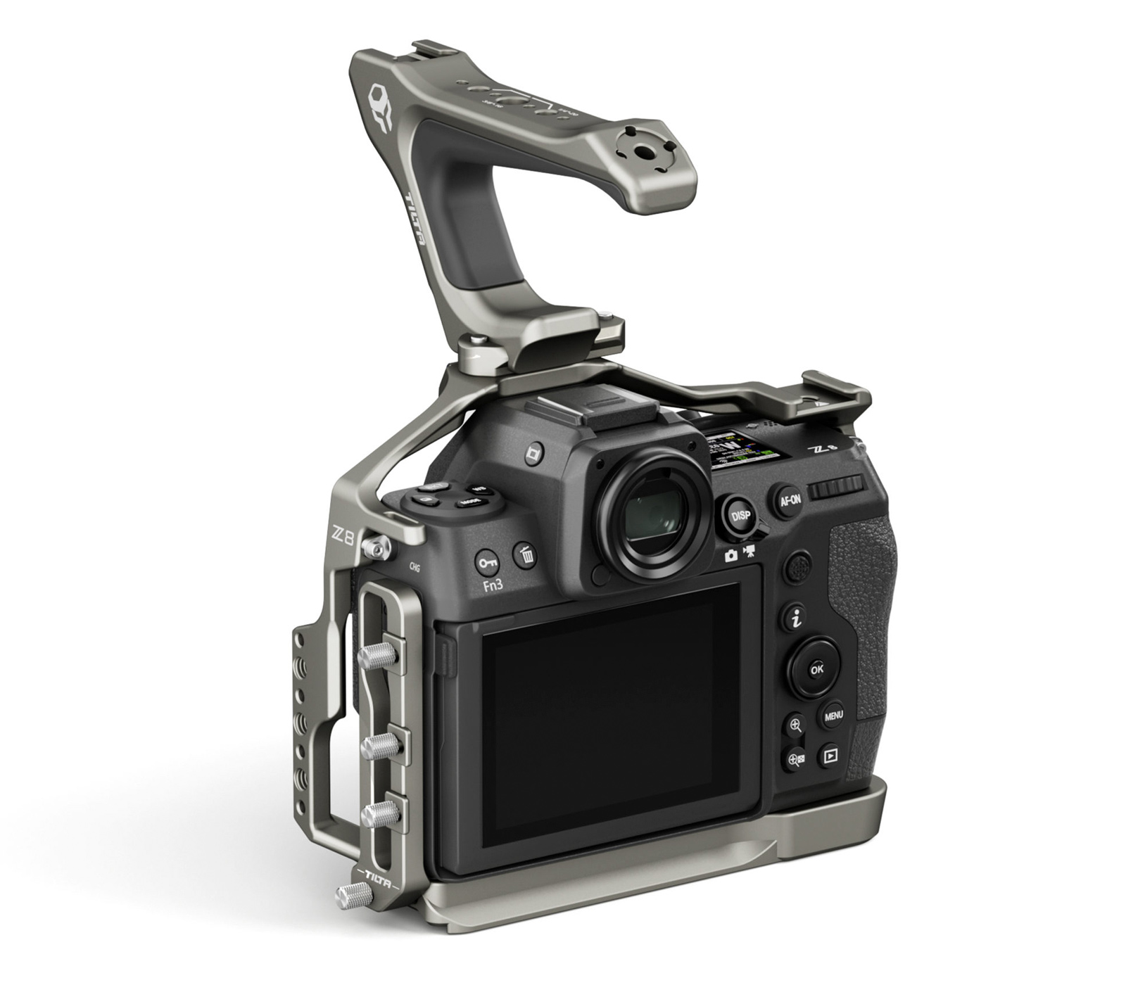 Клетка Tilta Camera Cage Lightweight Kit для Nikon Z8, титаново-серая