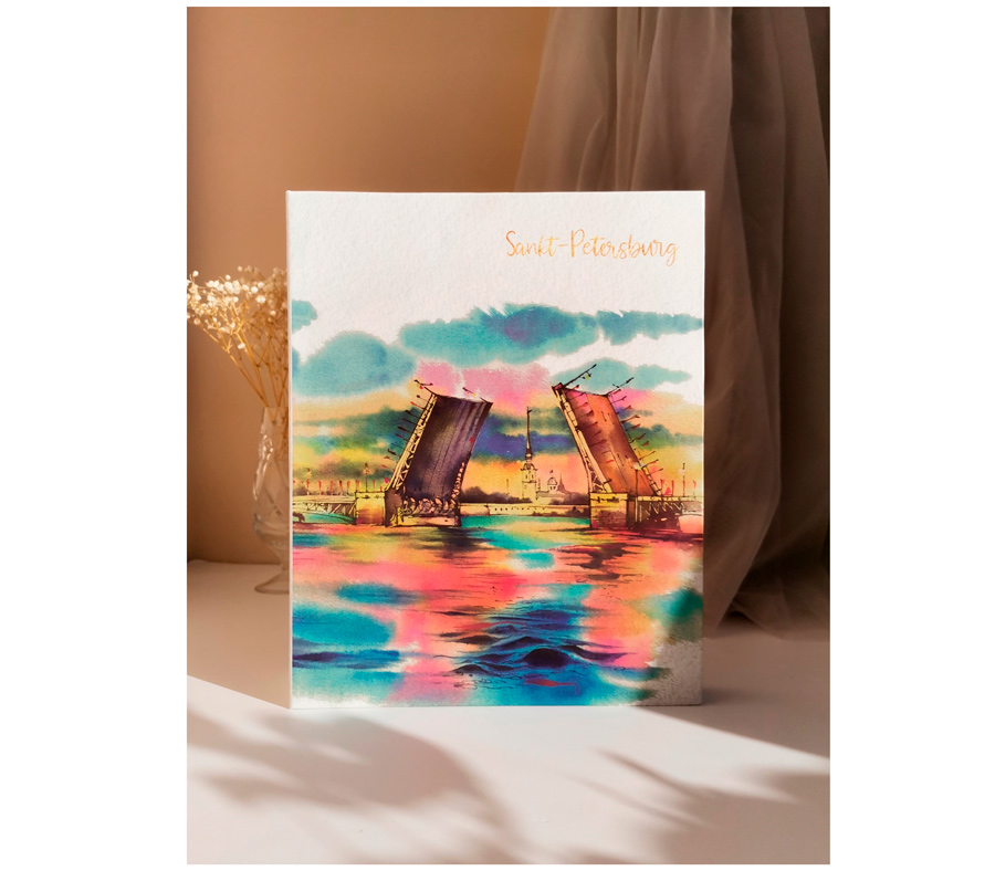 Фотоальбом Полином 200 фото 10х15 см, Санкт-Петербург - Разводные мосты