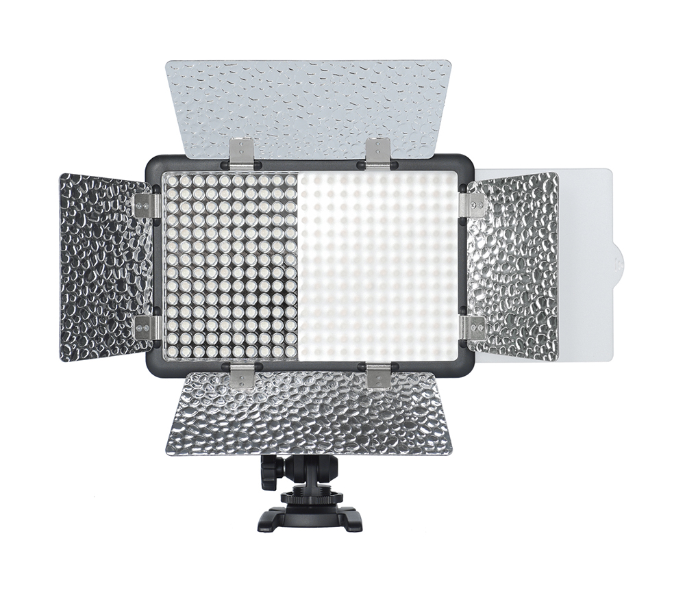 Осветитель Godox LF308D, светодиодный, 18 Вт, 5600К, накамерный с функцией вспышки (без пульта)
