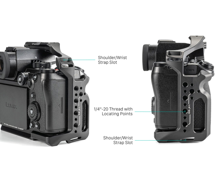 Клетка Tilta Full Camera Cage для Panasonic S5 II / S5 II X, титаново-серая