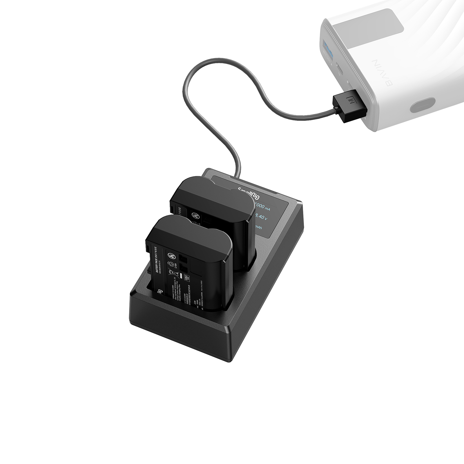 Аккумуляторы SmallRig EN-EL15, с зарядным устройством (3820B)