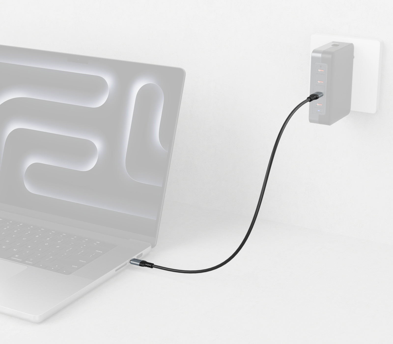 Кабель SmallRig 4908, USB-C / USB-C, 240 Вт, 1 метр, черный