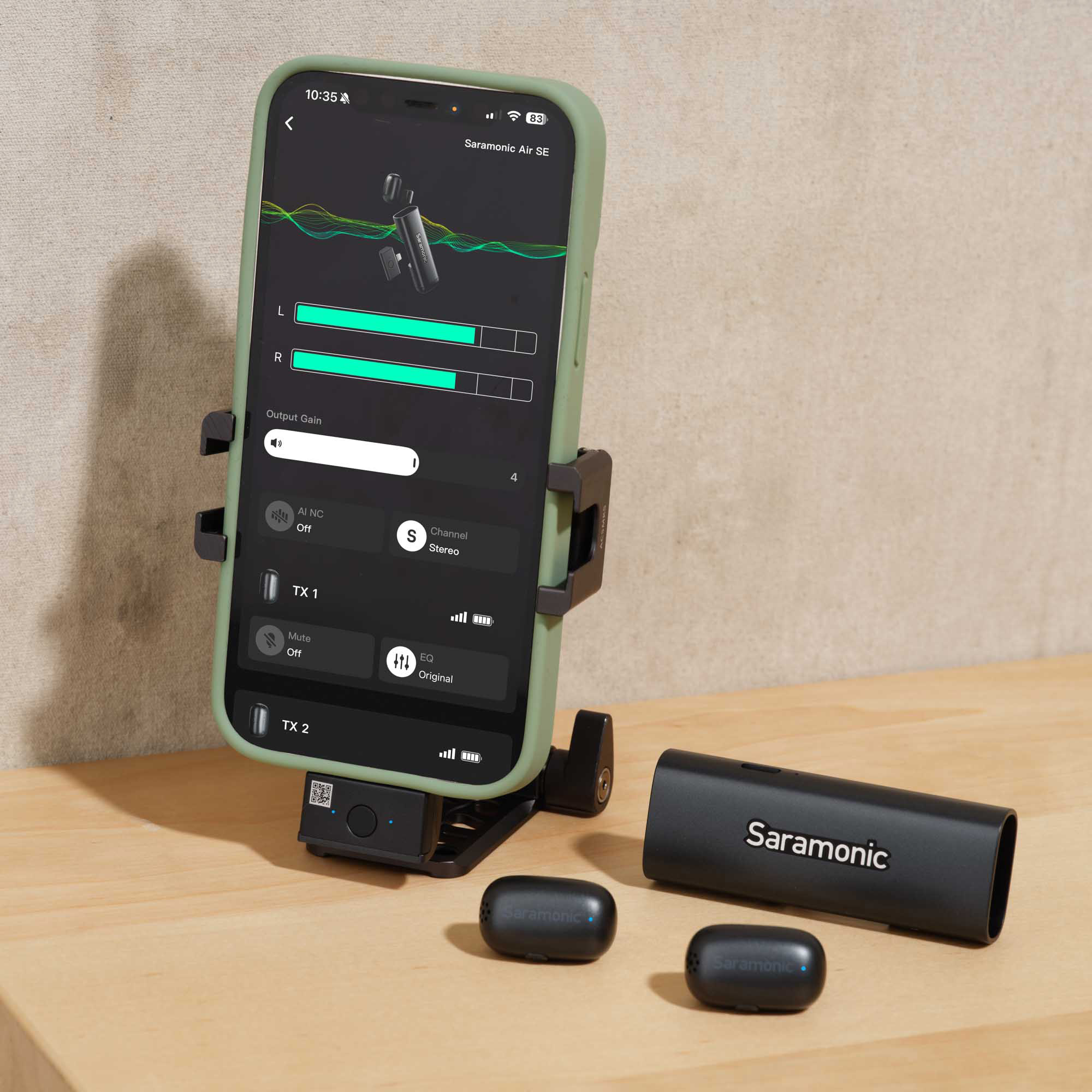 Беспроводная система Saramonic Air SE-01, TX+TX+RX, USB Type-C