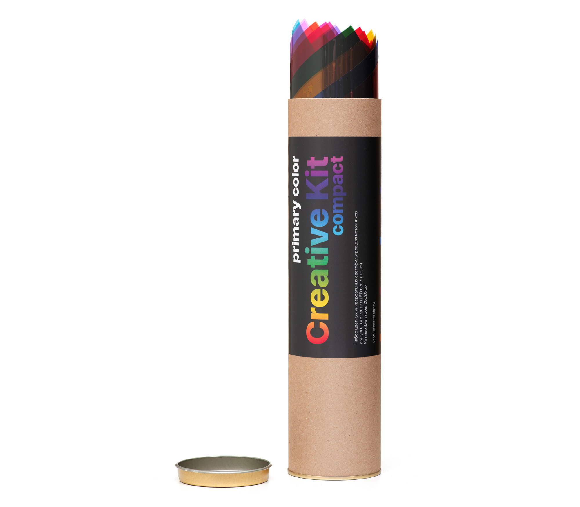 Набор гелевых светофильтров primary color Creative Kit Compact v2, 40 шт. 20х20 см