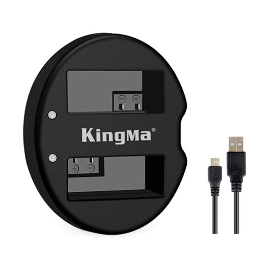 Зарядное устройство Kingma BM015-LPE8 для 2 Canon LP-E8