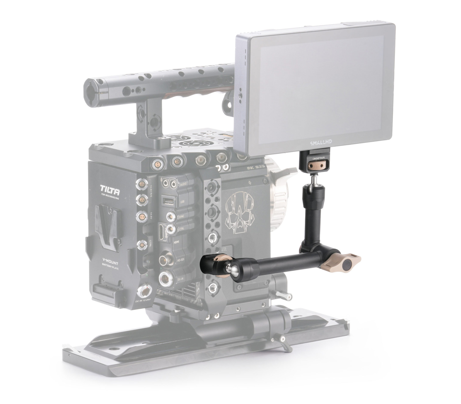 Шарнирный кронштейн Tilta Pro Articulating Arm, 27 см, до 5 кг
