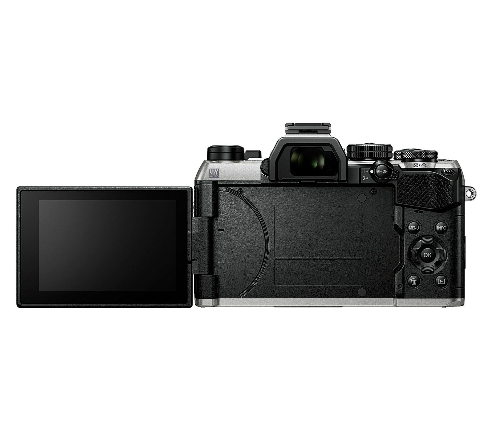 Беззеркальный фотоаппарат OM System OM-5 Mark II Body серебристый