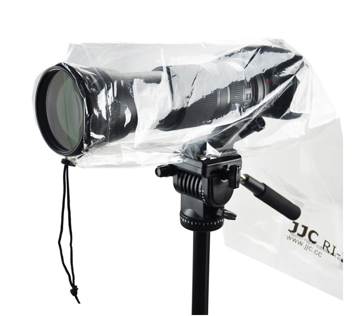Дождевой чехол JJC RI-4C для фотокамер со вспышкой, прозрачный (RI-5 + RI-6)