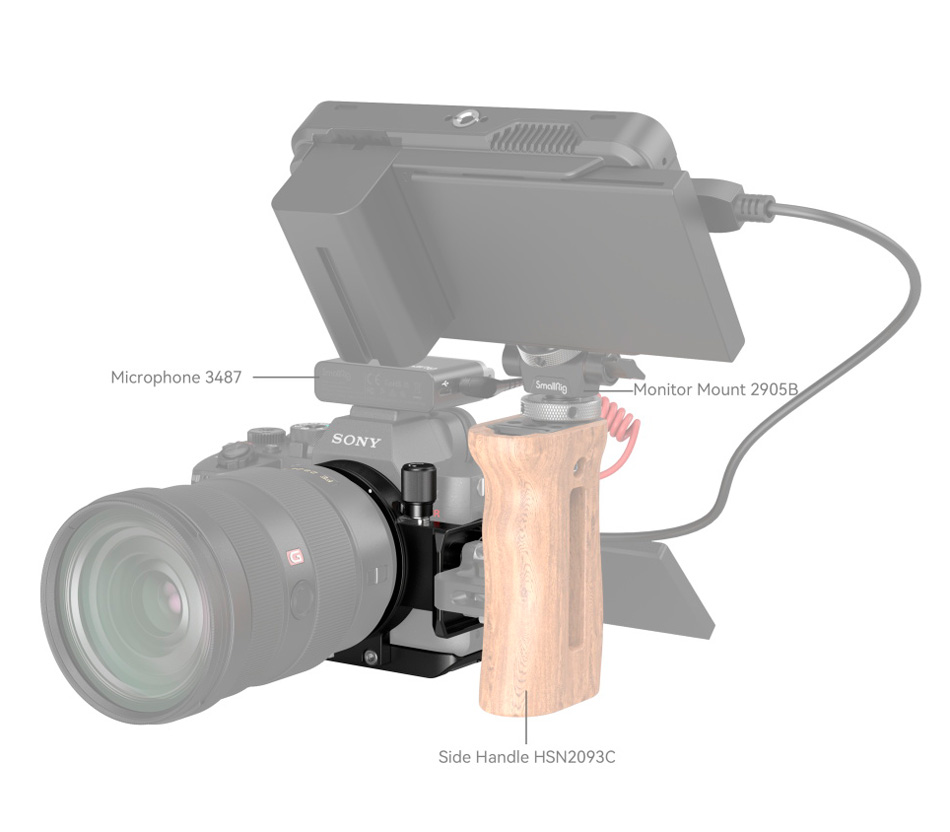 Поворотная площадка SmallRig 4148 для Sony A7RV / A7RIV / A7IV / A7SIII