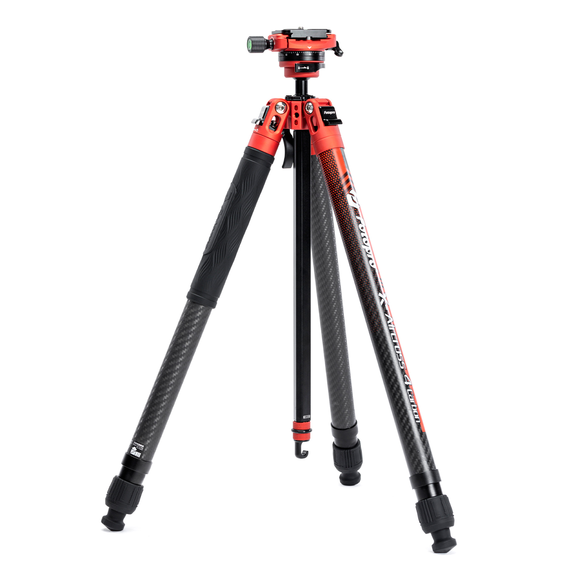 Штатив Fotopro X-Aircross 4 Orange, карбоновый, с головой 32QR, до 4 кг