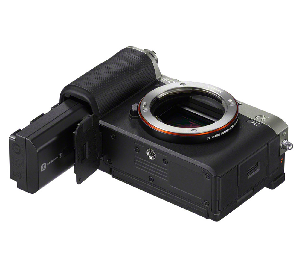 Беззеркальный фотоаппарат Sony Alpha a7C Body, серебристый