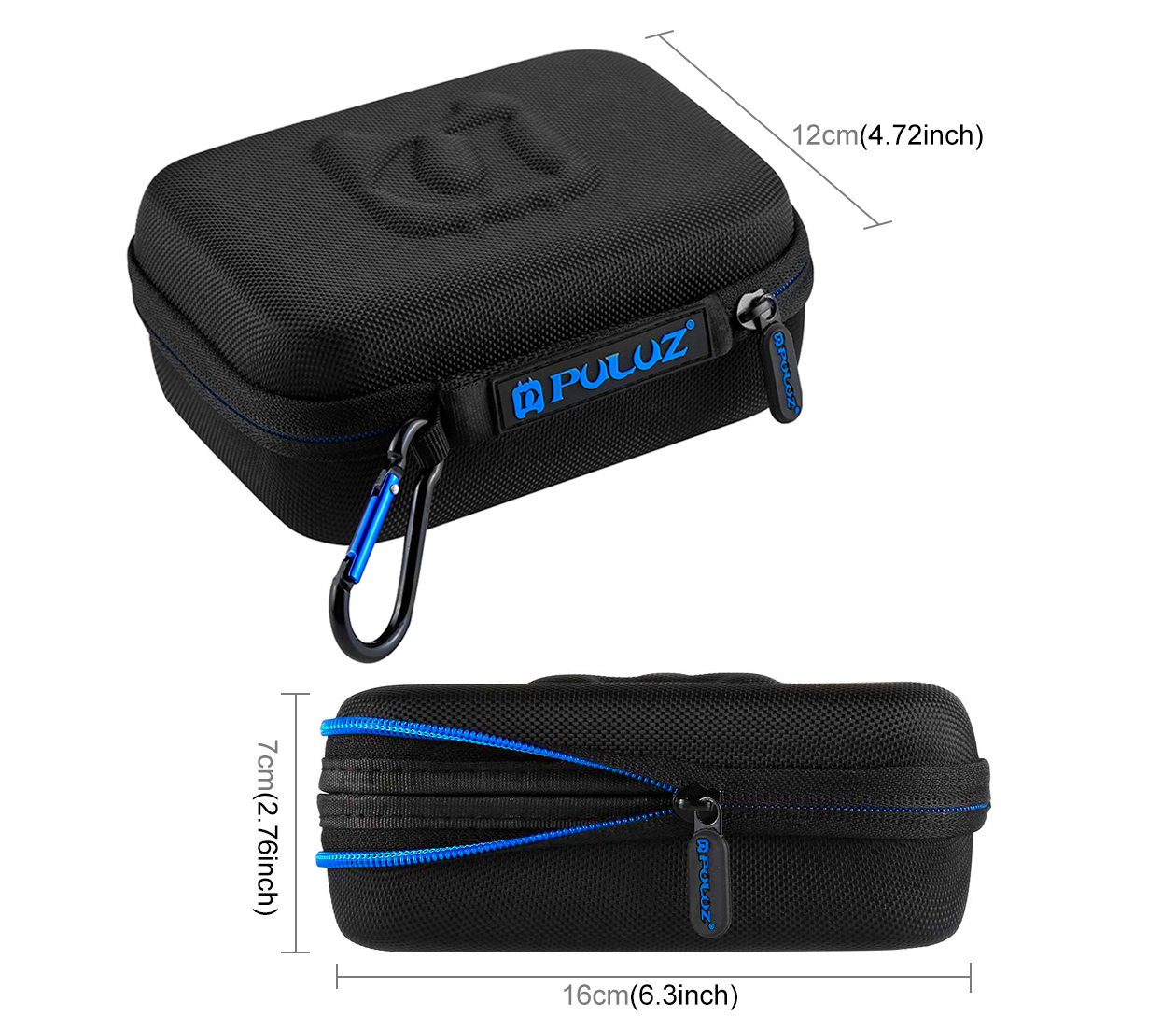 Чехол Puluz PU83 для экшн-камеры, 16х12х7 см, черный