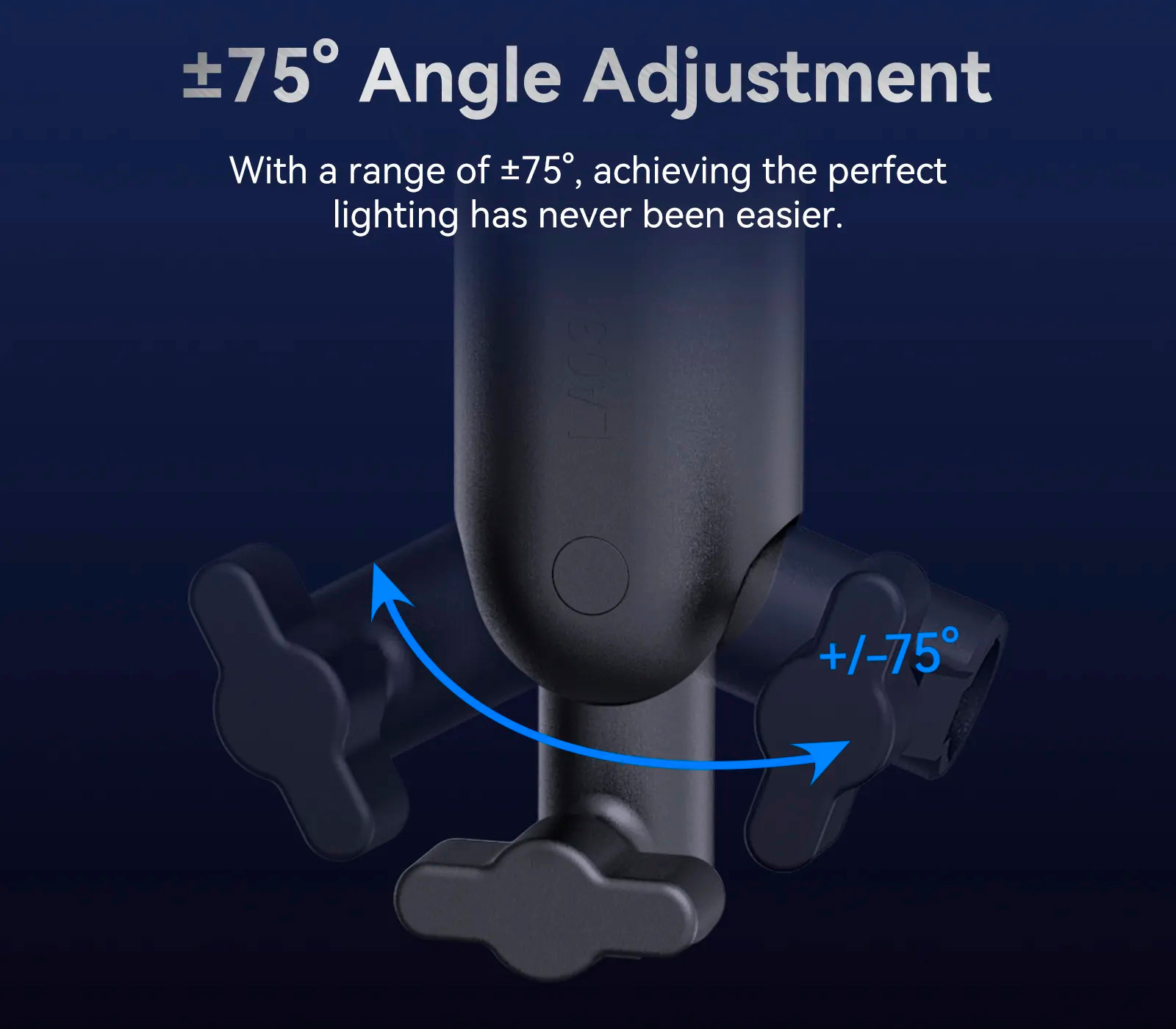 Рукоятка Ulanzi LA03 Light Stand Adapter, с винтом 1/4" и креплением на стойку