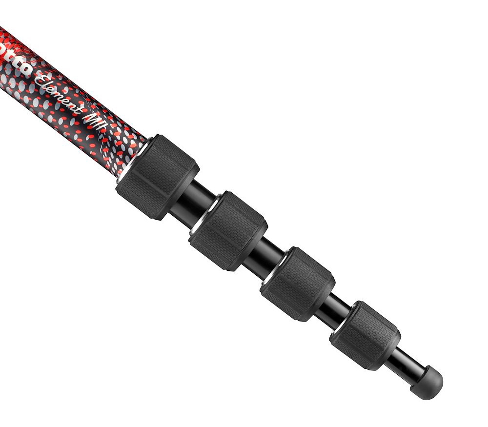 Монопод Manfrotto Element MII, красный (MMELMIIA5RD)