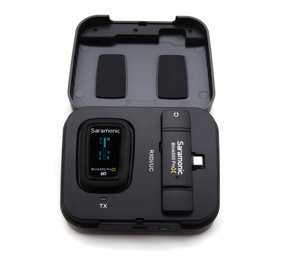 Беспроводная система Saramonic Blink500 ProX B5, TX+RXUC, 2.4 ГГц, USB Type-C