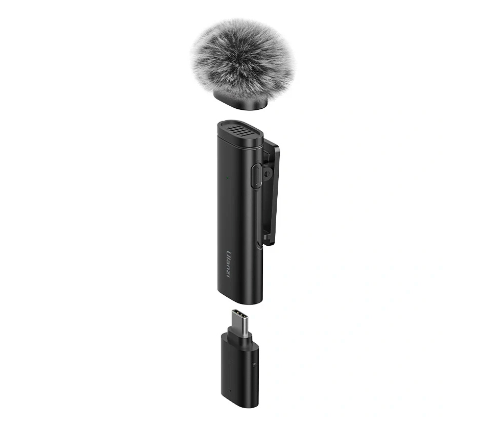 Беспроводной микрофон Ulanzi WM-10 Wireless Clip-on Microphone, USB-C