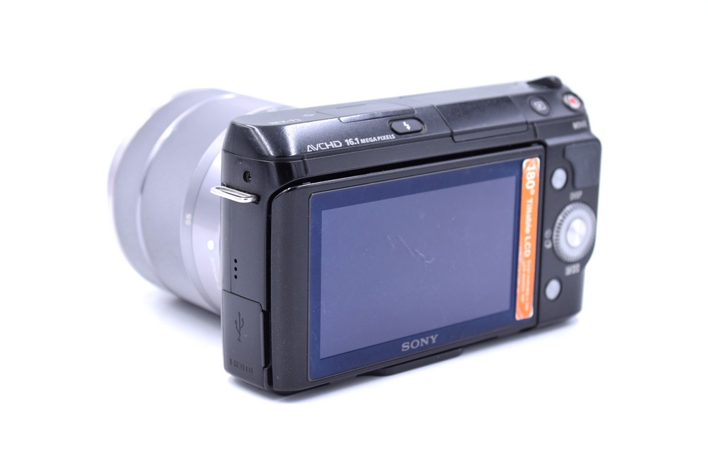 Беззеркальный фотоаппарат Sony NEX-F3 Kit E 18-55mm OSS (состояние 5) (б/у)