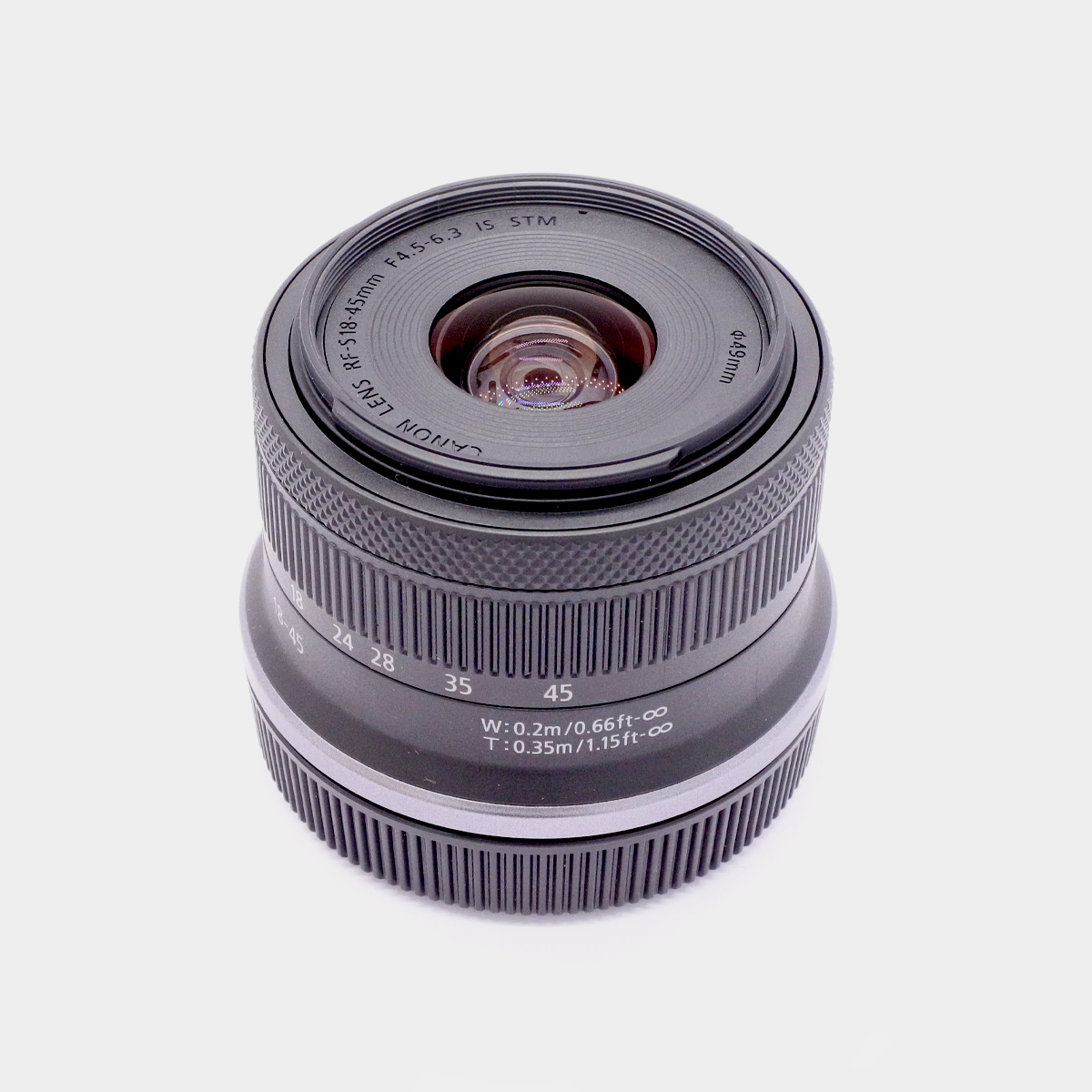 Объектив Canon RF-S 18-45mm f/4.5-6.3 IS STM (состояние 5-) (б/у)
