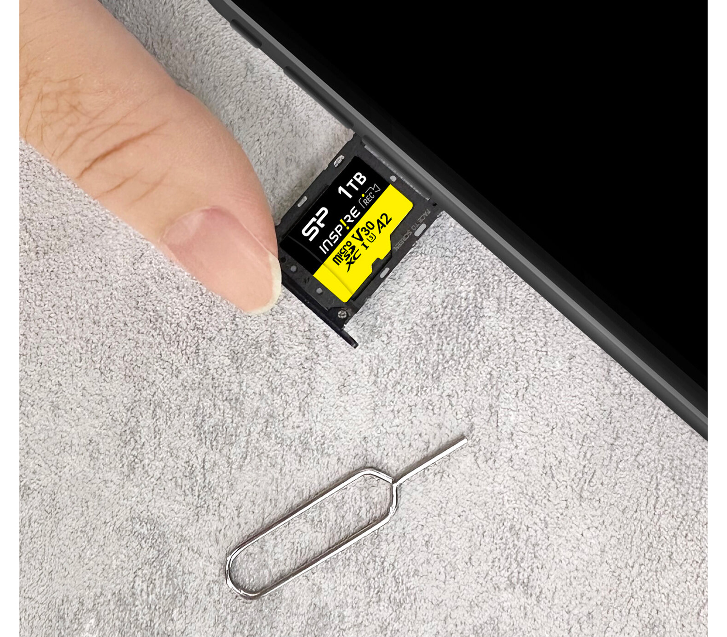 Карта памяти Silicon Power MicroSDXC 128GB Inspire UHS-I V30 / U3 A2 170/150MB/s