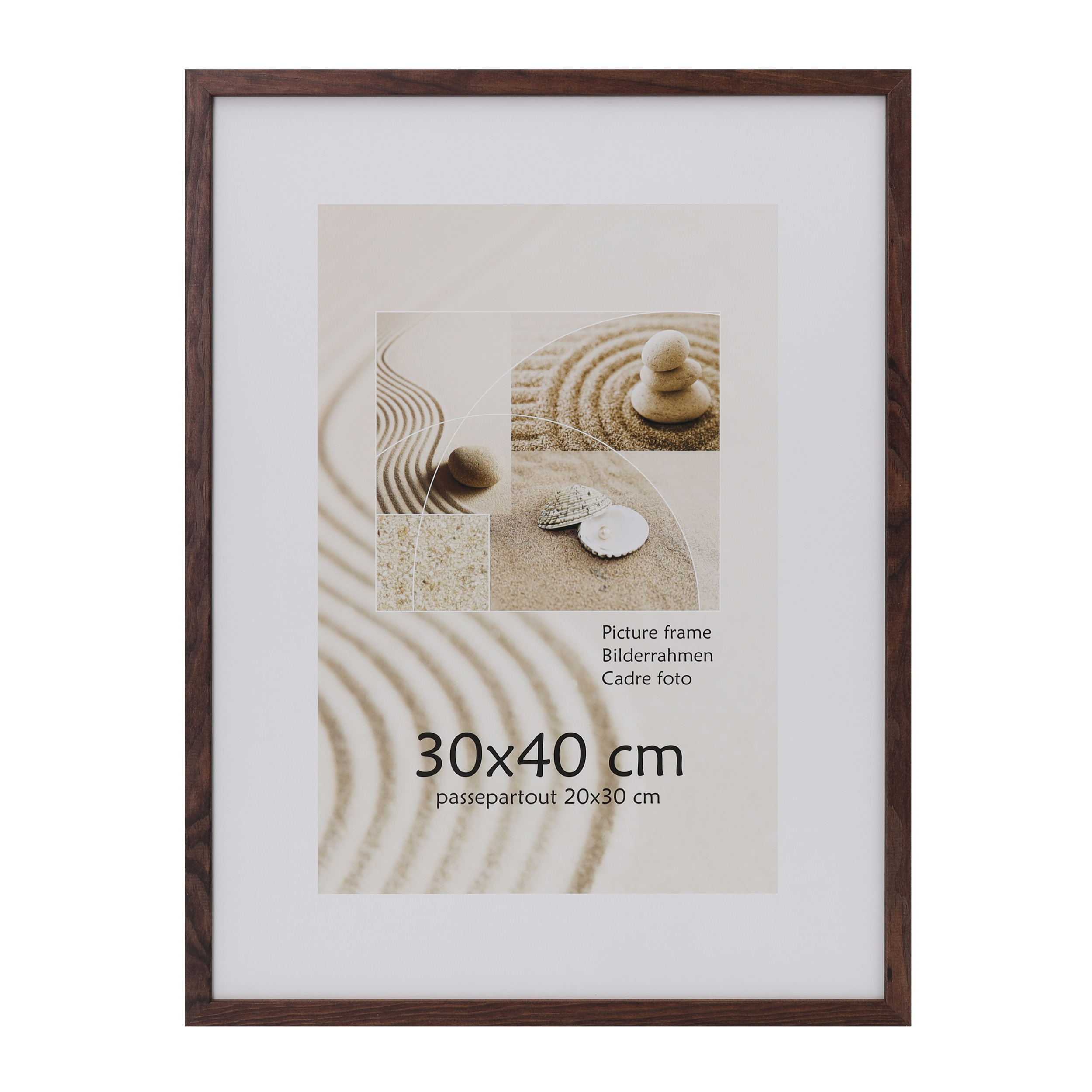 Фоторамка INNOVA 111-148 30x40 см, коричневая