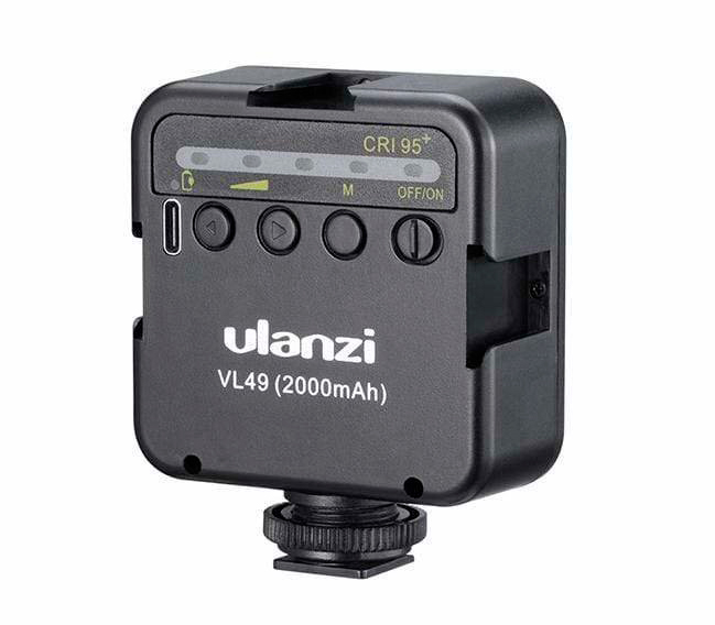 Осветитель Ulanzi VL49 Mini LED Video Light, 6 Вт, 5500К, черный