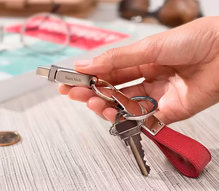 Накопитель SanDisk USB 3.1 Type-C Flash 256GB Ultra Dual Drive Luxe