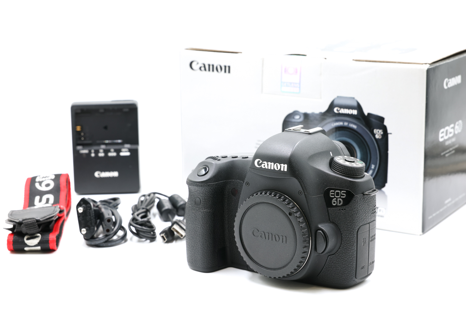Зеркальный фотоаппарат Canon EOS 6D Body (состояние 5-) (б/у)