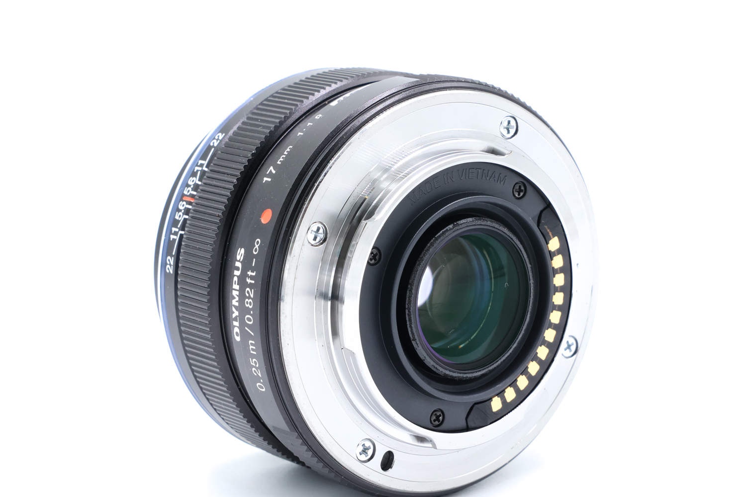 Объектив Olympus M.Zuiko 17mm f/1.8 Black (состояние 5) (б/у)