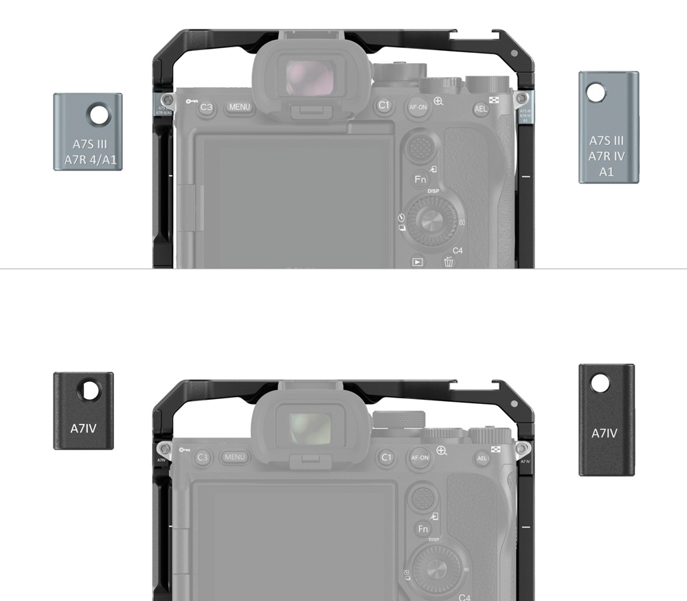 Клетка SmallRig 3594 для Sony A7S III, A7 IV, A7R IV, A7R V, A1 с батарейным блоком