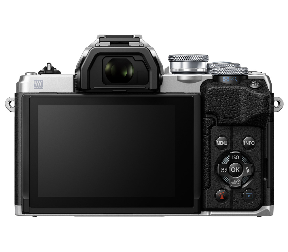 Беззеркальный фотоаппарат Olympus OM-D E-M10 Mark IV kit 14-42 EZ, серебристый