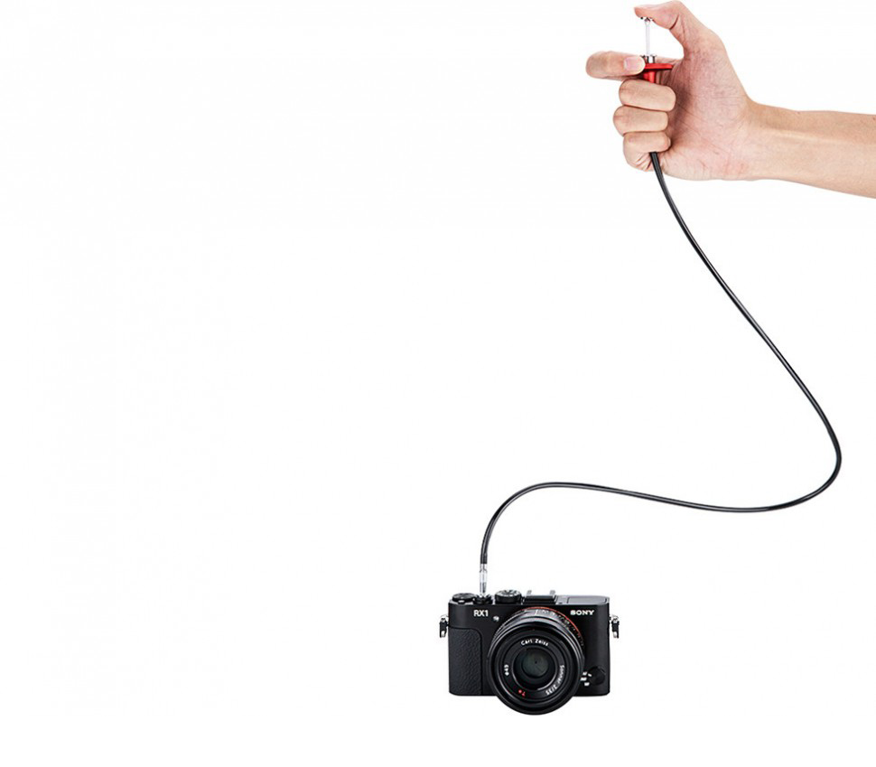 Спусковой тросик JJC TCR-70R, механический, 70 см, красный