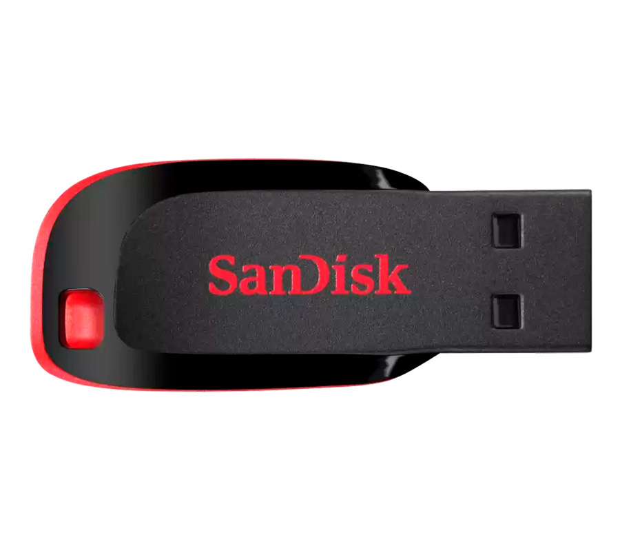 Накопитель SanDisk USB2 Flash 16GB Cruzer Blade (уцененный)