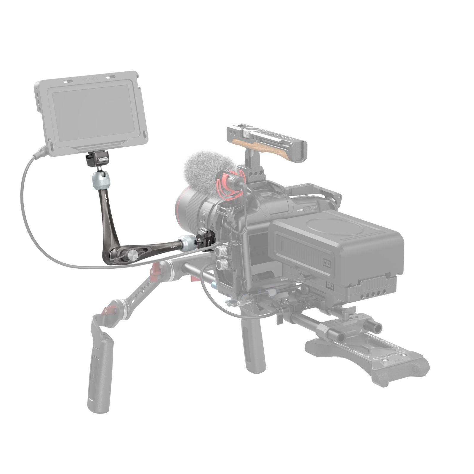 Держатель SmallRig 4489 HawkLock H21 Magic Arm 11"