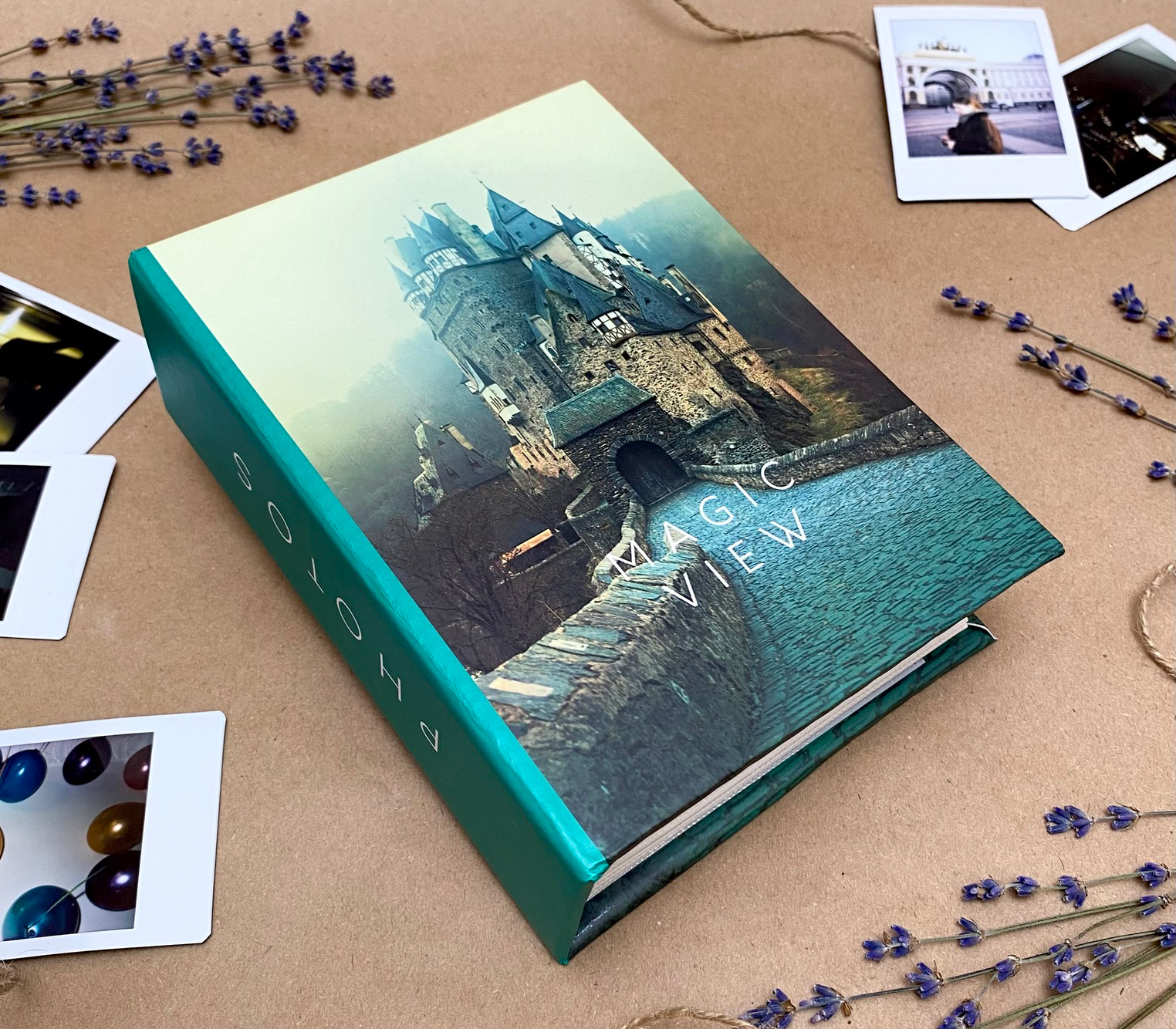 Фотоальбом Полином 100 фото 10х15 см - "magic view" Замок