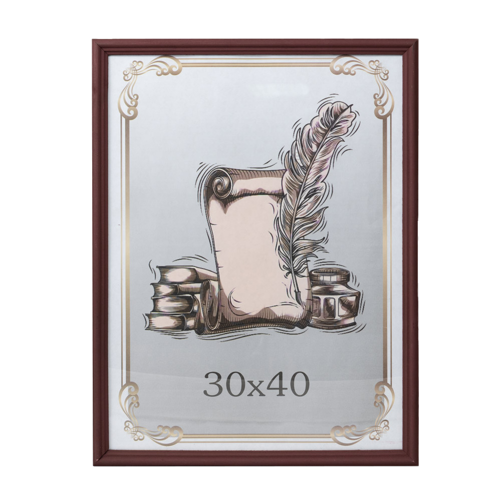 Фоторамка Baummann 30x40 см, красное дерево