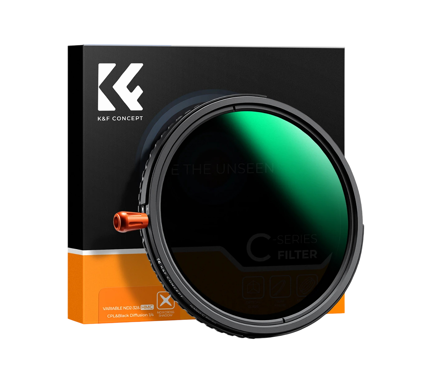 Светофильтр K&F Concept C-Series CPL / ND2-32 / Black Mist 1/4, 77 мм