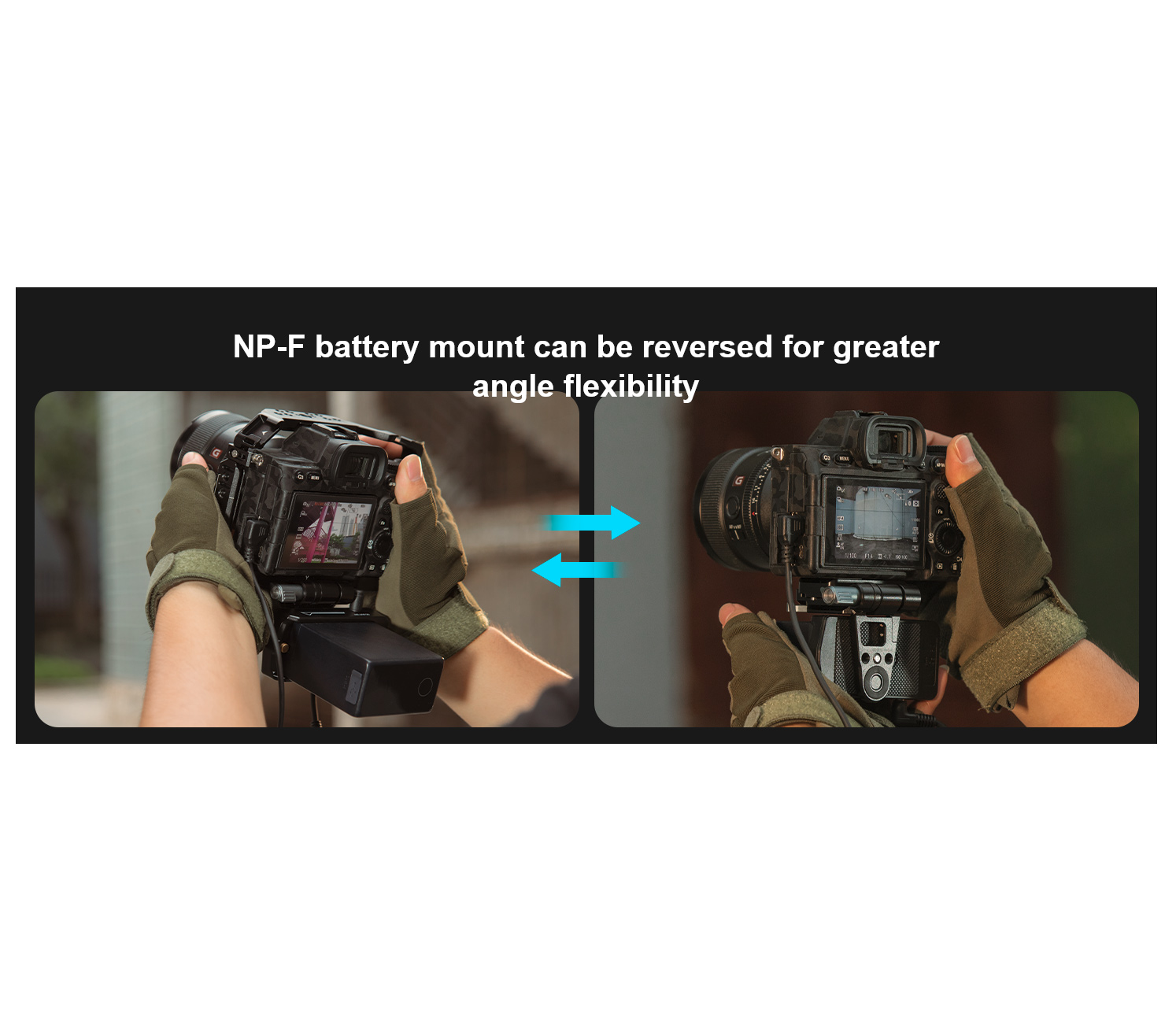 Комплект SmallRig 4696 NP-F Battery Adapter Mount Plate Kit