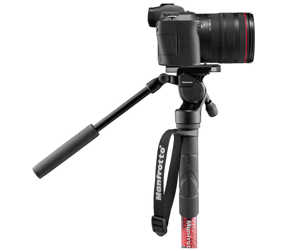 Монопод Manfrotto Element MII Video Kit, алюминиевый, с головой