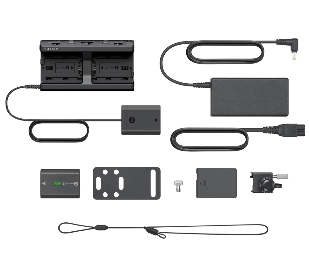 Комплект Sony NPA-MQZ1K: блок питания / зарядное устройство + 2 NP-FZ100